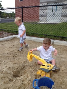 In the sandbox